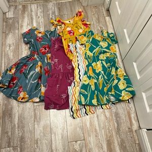 Five tea Collection Dresses